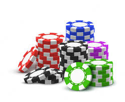 Free Vector | Realistic heap sport poker chips, 3d stack of casino cash.