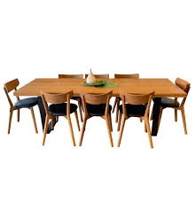 The cheapest offer starts at £35. Calia Pisa 9 Piece Dining Set Table 8x Pisa Black Chairs Furnish