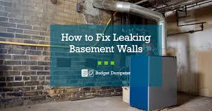 How To Stop Leaking Basement Walls