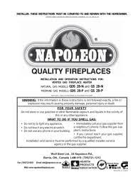Napoleon Fireplaces Gds 28 P Gds 28