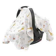 Muslin Cotton Baby Car Seat Cover