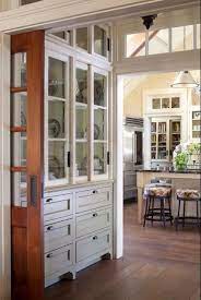 Kitchen Cabinets With Sliding Glass