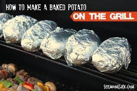 how to make a baked potato on the grill