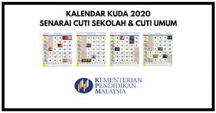 Kalendar cuti umum dan cuti sekolah 2020 sekolah. Facebook