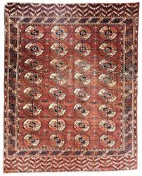 antique tekke turkoman geometric rug p451