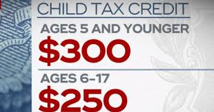 child tax credit 2021 payments how