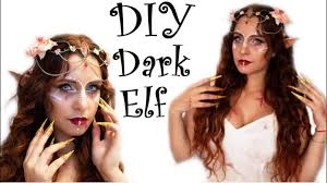 diy lil dark elf costume last minute