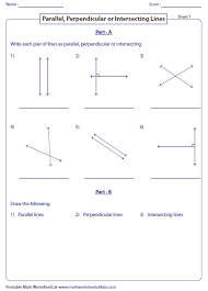 perpendicular lines worksheet answers