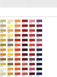 Ral Color Chart Yellows Reds Violets Color Chart Yellows