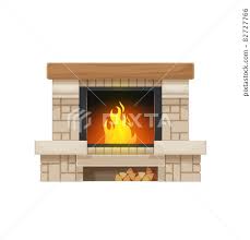Wood Burning Fireplace Or Hearth