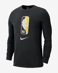 Nike Dri Fit Mens Long Sleeve Nba T Shirt
