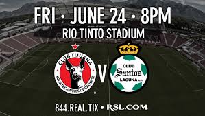 Rio Tinto Stadium To Host Liga Mx Friendly On June 24