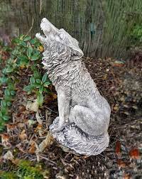 Large Wolf Statue Handmade Wolf