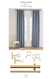 how to hang curtains like a pro cheat
