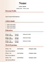 It's tough to say there's another option that could be the best cv template this best ms word resume template will provide you with a professional and polished look when you hand in your resume to any potential employer or client. 18 Cv Templates Cv Template Word Downloads Tips Cv Plaza