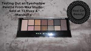 max studio eyeshadow palette makeup