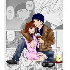 Shuichi Akai & Shiho Miyano | Detective conan, Manga detective conan, Conan