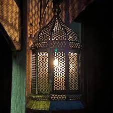 Outdoor Moroccan Lantern Garden Candle