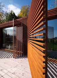 Slat Wall Privacy Screen Outdoor