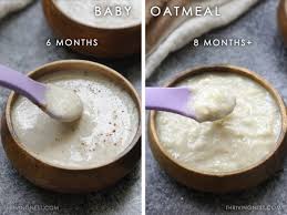 oatmeal for es 6 months guide
