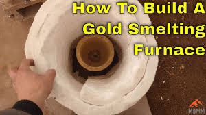 gold smelting melting furnace