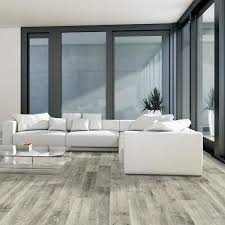 Florida Tile Home Collection Sunset Wood Light Grey 8 In X 36 In Porcelain Floor And Wall Tile 15 54 Sq Ft Case Light Gray Matte