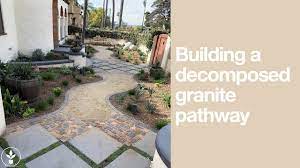 building a decomposed granite pathway