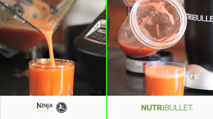 ninja vs nutribullet juicing carrots