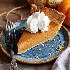pumpkin pie with sweetened condensed