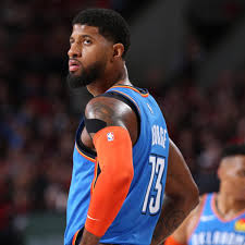 Paul george's new haircut 2020 (pictures). Paul George Couldn T Lift My Shoulder 4 Days Before Thunder Vs Blazers Game 1 Paul George Nba Paul George George