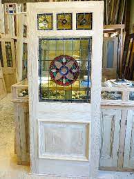 Panel Stained Glass Front Door
