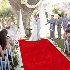 aisle runners for weddings red carpet