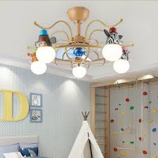 Light Ceiling Fan For Baby Kids Bedroom