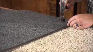how to install a metal carpet threshold