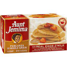 aunt jemima pancakes whole grain 12