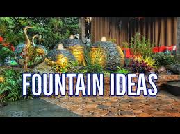 Landscape Fountain Ideas Garden
