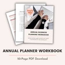 annual business planner workbook 50