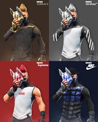 View, comment, download and edit fortnite minecraft skins. Fortnite Hypebeast Customisable Skins Concept Ig Mizuriofficial How Dope Would It Be If You Could Customise Your Skin To Be Unique To You Fortnitebr