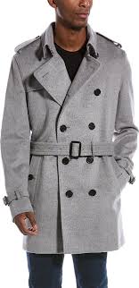 Burberry Men Cashmere Coat Style