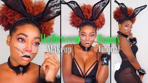 bunny makeup diy halloween idea 2018