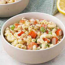 best seafood pasta salad recipe with