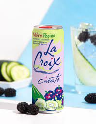 Natural LaCroix Múre Pepino flavored Sparkling Water