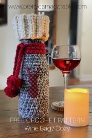 Fast And Easy Crochet Wine Bag Pattern