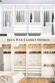 ikea pax closet wall wardrobe design