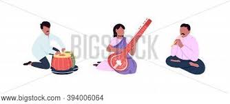 From ancient times, indian musicians from these traditions have developed and performed with traditional and indigenous musical instruments that suited their style. Indian Musical Instruments Images Illustrations Vectors Free Bigstock