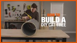 If your cat likes tunnels and places to hide, then this lowe's diy cat tree is perfect. Diy Cat Tree The Home Depot