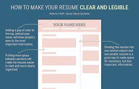 Tips And Tricks For A Clean Resume