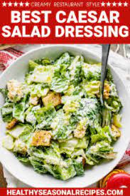 caesar salad dressing restaurant style