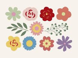 Cute minimalist symmetrical decorative wallpaper for. Cute Flower Shapes Set 108842 Vector Art At Vecteezy