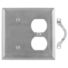 Hubbell Ss148 2gang Wall Plate Blank